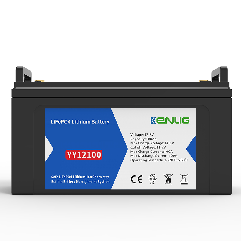 Kenlig tragbarer Kunststoff -Batteriepack 12,8 V 100/120/150/200AH, der in Home Commercial Solar Energy Storage System Lithium Batterie verwendet wird